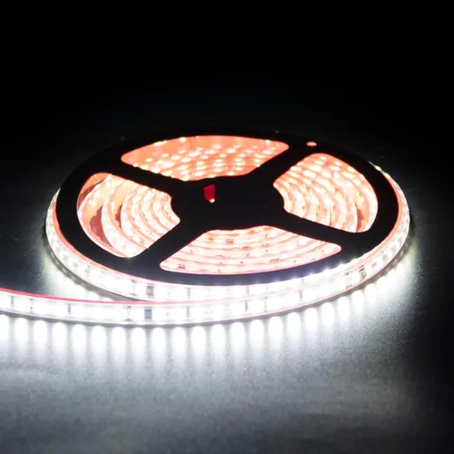 Miniatura 8 de Tira de luces LED AC 110V 2 metros blanco cálido 3000K SMD 2835 cinta LED cortable 6.56 pies adhesiva IP67 impermeable 120 voltios 2M