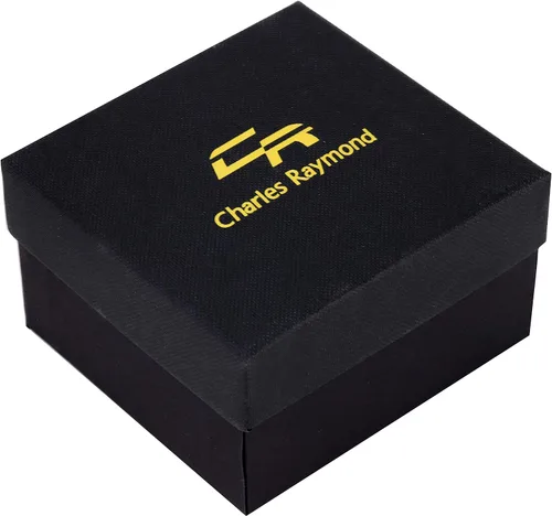 Miniatura 6 de Charles Raymond Bling-ed Out Ultimate Hip Hop Royalty Reloj para hombre con número romano de fácil lectura o indicadores de tiempo de diamantes