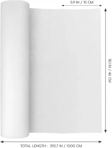 Miniatura 3 de HEMOTON 2 rollos de filtros de campana extractora hojas de tela no tejida filtro de grasa reemplazo anti aceite filtro de papel adhesivo a prueba