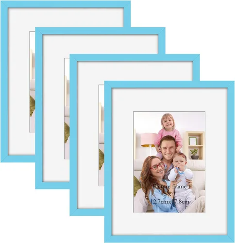 Miniatura 39 de Giftgarden Portarretratos de 11 x 17 pulgadas, paquete de 4 marcos mate de 11 x 17 pulgadas para fotos de 8 x 12 pulgadas con paspartú, póster de 11