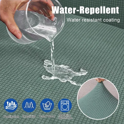 Miniatura 3 de Fundas de cojines de asiento de sofá repelentes al agua de alta elasticidad, funda elástica para sofá, protector de muebles elástico para casa