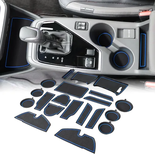 Miniatura 17 de Auovo Insertos para Portavasos Compatibles con Accesorios Subaru Crosstrek 2024 2025 2026 Impreza Accesorios para Auto Almohadillas de Portavasos