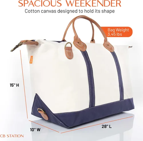 Miniatura 4 de CB STATION Bolsa de fin de semana para mujer bolsa de viaje moderna y funcional con correa de hombro desmontable, perfecta para viajes nocturnos