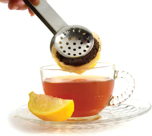 Miniatura 2 de Norpro Exprimidor de bolsas de té redondas de acero inoxidable, talla única