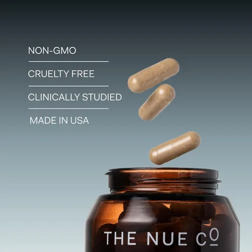 Miniatura 5 de The Nue Co. Suplemento multivitamínico para mujer - Apoya la energía, la inmunidad, la concentración, vegano, sin gluten, 30 cápsulas