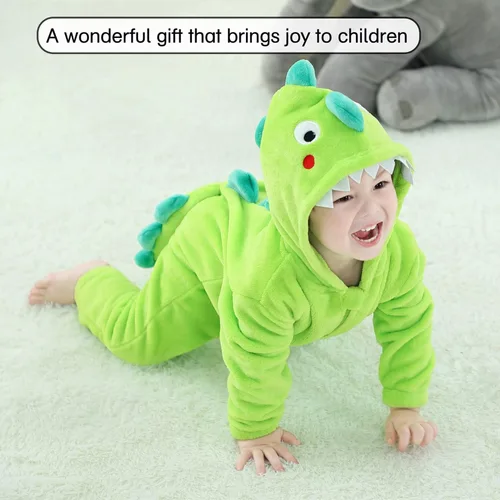 Miniatura 7 de LOLANTA Pijama suave de una pieza para niños y niñas, para regalo de cumpleaños