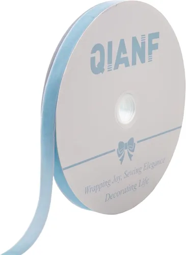 Miniatura 7 de QIANF Cinta de terciopelo, carrete de 1 1/2 pulgadas por 25 yardas (rojo)