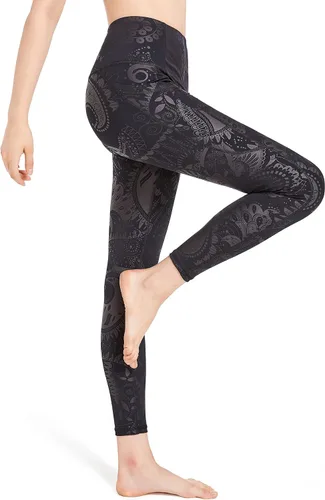 Miniatura 3 de DOVPOD - Leggings de yoga con estampado de cintura alta para mujer