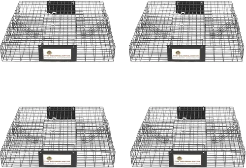 Miniatura 13 de Rugged Ranch Ratinator, trampa multi-captura para ratas, jaula humanitaria para interiores o exteriores, control de roedores para hogares, graneros