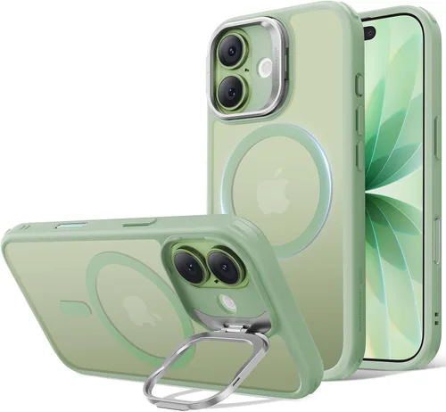 Miniatura 50 de ESR Funda para iPhone 14 Pro Max, Compatible con MagSafe, Funda Transparente para Teléfono con Soporte Stash Integrado para iPhone 14 Pro Max
