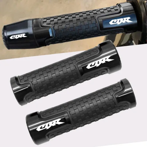 Miniatura 4 de 2 piezas de empuñaduras de manillar para motocicleta 7/8" 22mm para Honda CBR600F CBR125R CBR150R CBR250R CBR400 NC23 NC29 CBR600 F2 F3 F4 F4i
