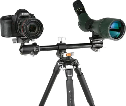 Miniatura 5 de Vanguard Trípode de aluminio VEO3+263AB160S con columna central multiángulo y cabezal de bola VEO BH-160S de doble eje