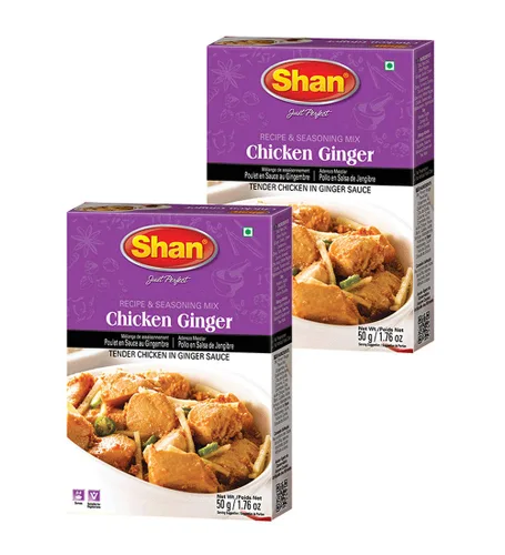 Miniatura 43 de Shan Korma Recipe and Seasoning Mix 1.76 oz (50g) - Spice Powder for Traditional Meat in Yogurt Sauce - Suitable for Vegetarians - Airtight Bag in a
