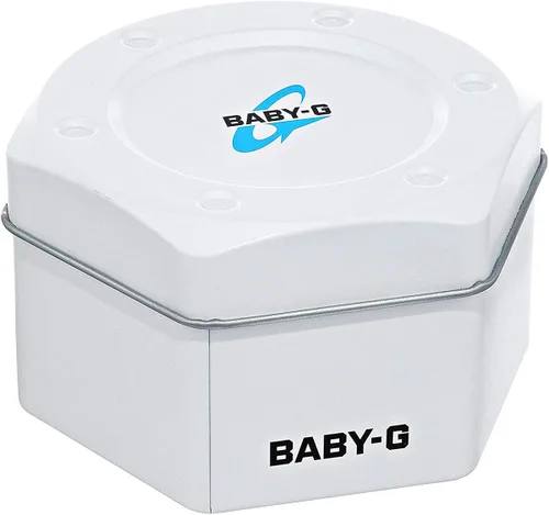 Miniatura 7 de Casio Baby - Reloj clásico para mujer en resina con temporizador acústico diario de alarma y luz LED resistente al agua y a los golpes
