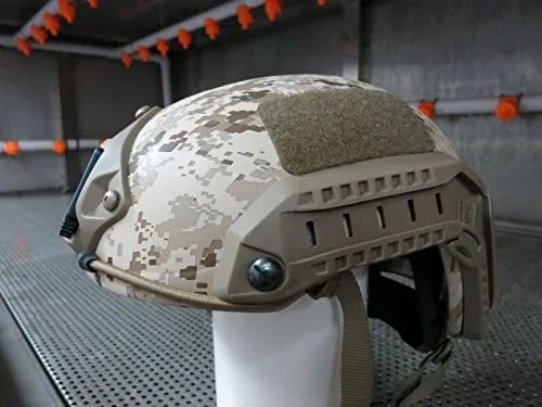 Miniatura 2 de DLP Tactical Juego de cierres de velcro mejorados compatibles con casco OPS-Core Maritime/Fast/ACH/MICH
