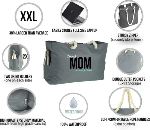 Miniatura 6 de Keho XXL Ultimate Hospital/Overnight/Pregnancy Mom Bag
