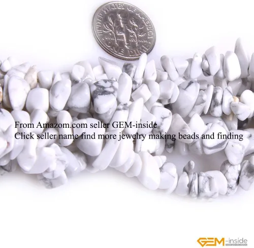 Miniatura 2 de GEM-inside Sarta de cuentas de gemas de 86 cm para fabricación de joyas., 7-8mm
