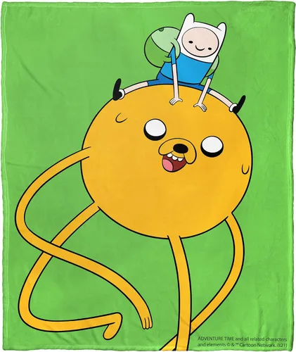 Miniatura 48 de Northwest Adventure Time - Manta de seda táctil, 50 x 60 pulgadas, Adventure Comic