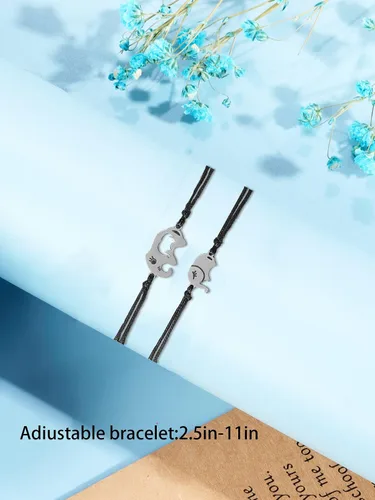 Miniatura 6 de choice of all Pulseras de madre e hija a juego para mujeres, pulseras de mamá y yo de menos de 5 dólares, artículos de joyería para mujer