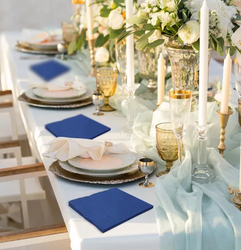 Miniatura 3 de Servilletas de cóctel de 3 capas, servilletas de cóctel, servilletas de postre, servilletas de papel desechables para bodas, fiestas de cumpleaños