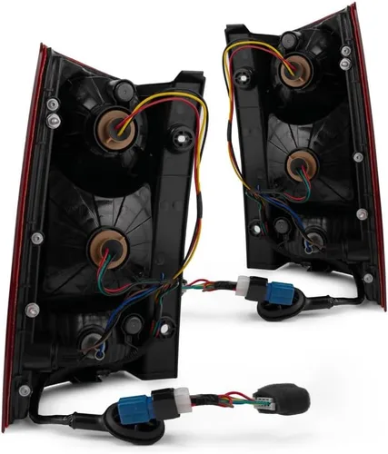 Miniatura 8 de KarParts360 Par de luces traseras piloto Honda 2009-2015, lado del conductor y del pasajero con bombillas para HO2800174 HO2801174 33550-SZA-A01