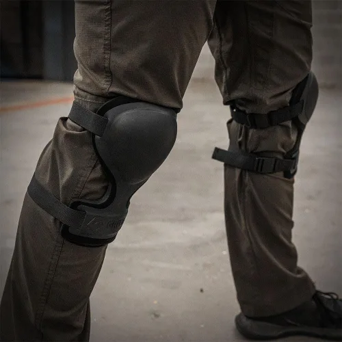 Miniatura 6 de GRITR Tactical Knee Pads for Work, Hunting, Construction, Gardening, Paintball w/Foam Padding, Hard Shell & Adjustable Straps - Heavy Duty Negro