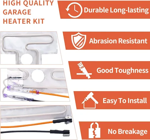 Miniatura 3 de Kit de calentador de garaje para refrigerador 5303918301, calentador de refrigerador de garaje compatible con Kenmore Crosley Westinghouse