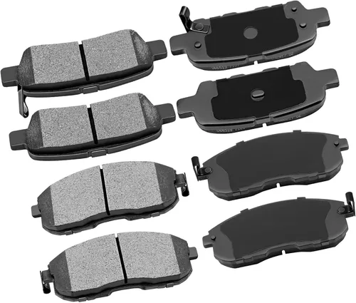 Miniatura 29 de CCIyu Juego de pastillas de freno de cerámica delanteras y traseras D882/D883 para Buick Rainier (2004-2005), Chevrolet SSR (2003-2005), Chevrolet
