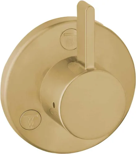 Miniatura 11 de hansgrohe Ecostat 04233820 - Moderna válvula de ducha con equilibrio de presión en níquel cepillado