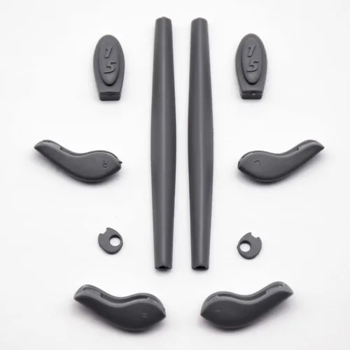 Miniatura 4 de Imytpft RedDark Grey CompatibleReplacement Silicone Leg Set For Oakleys Juliet Sunglasses Rubber Kit