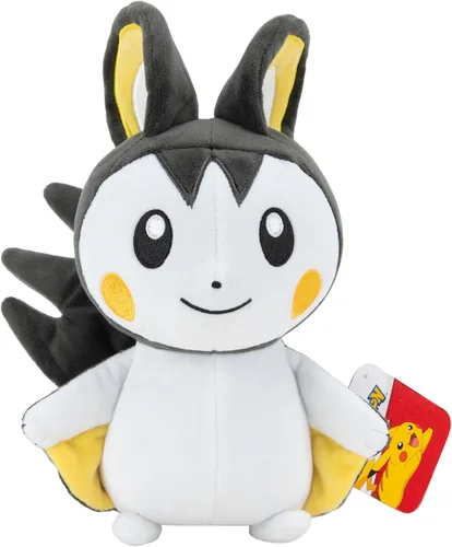 Pokémon Oficial y de alta calidad Emolga adorable de 8 pulgadas, ultra suave, juguete de peluche, perfecto para jugar y exhibir, tengo que
