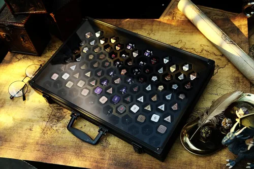 Miniatura 6 de Dice Palace - Estuche de almacenamiento y exhibición de dados 2 en 1 para guardar juegos y colecciones de dados DND Pathfinder Call of Cthulu - Caja