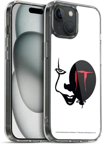 Miniatura 104 de Head Case Designs Funda de gel suave con licencia oficial de la película de TI Pennywise 2 Graphics compatible con Apple iPhone 15 Pro