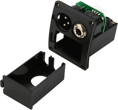 Miniatura 7 de Tbest Preamplificador de guitarra, ecualizador de preamplificador de guitarra, sintonizador digital F 5T 5 bandas, pastilla de sintonizador digital