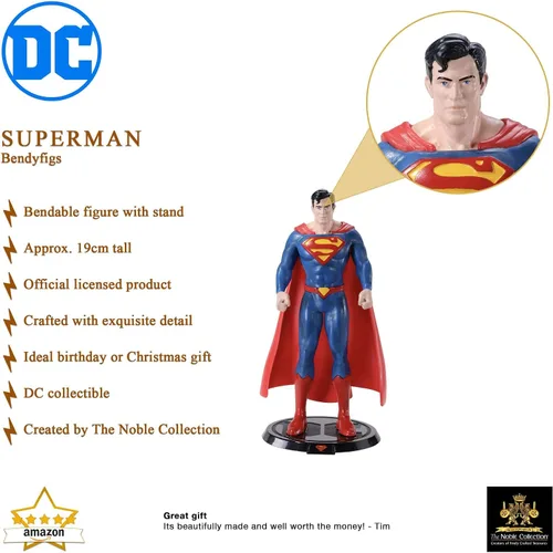 Miniatura 3 de BendyFigs DC Comics Superman