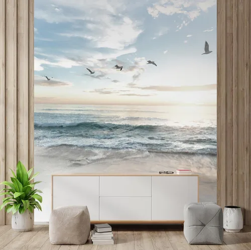 Miniatura 61 de wall26 - Mural de pared de arena cuadrado con rocas - Papel pintado grande autoadhesivo removible - 100x144 pulgadas Rock-1097-M01