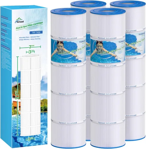 TOREAD Filtro de piscina que reemplaza a Jandy CL 340, PJAN85, Ultral-A8, PP-A8, Unicel C-7459, Filbur FC-6405, Filbur FC-0800, A0557900, R0554500,