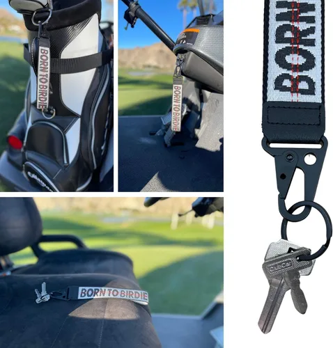 Miniatura 3 de Cordón para llaves de golf y maleta de viaje, identificador, gran regalo para golfista