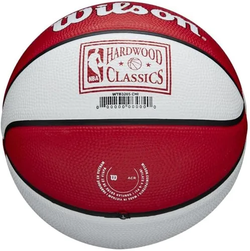 Miniatura 5 de Wilson NBA Team Retro Mini Balones de Baloncesto - Tamaño Mini - 3" Chicago Bulls