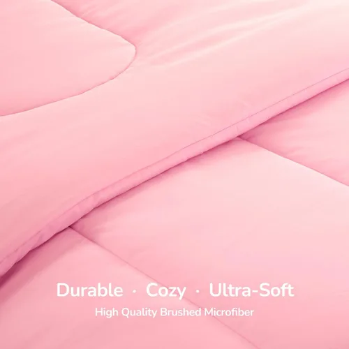 Miniatura 4 de SLEEP ZONE Juego de edredón de 5 piezas para niños, tamaño individual, súper lindo y suave, ropa de cama para niños en una bolsa, juego de 5 piezas