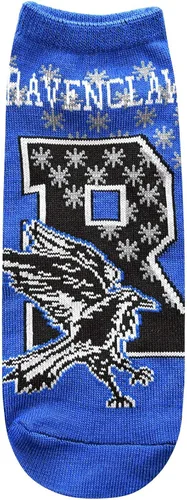 Miniatura 4 de Harry Potter Ravenclaw - Calcetines de tobillo para jóvenes y mujeres, 5 unidades, talla 4-10