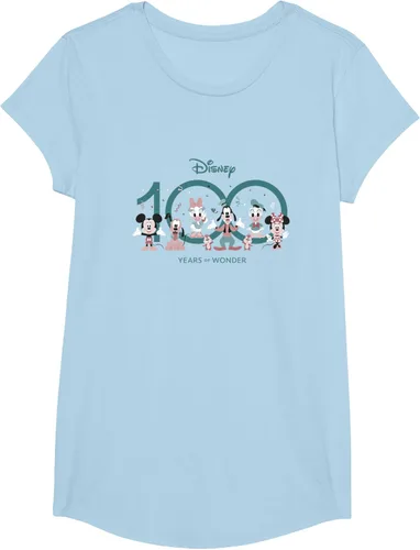 Miniatura 12 de Disney 100 Years of Wonder Mickey & Pals Muted Cute D100 Camiseta, Negro