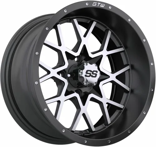 Miniatura 9 de Vortex - Rueda de aluminio para carrito de golf, 4/4, desplazamiento 3:4