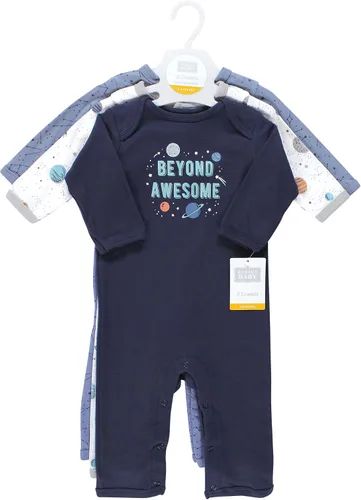 Miniatura 2 de Hudson Baby - Mamelucos de algodón para niñas bebés