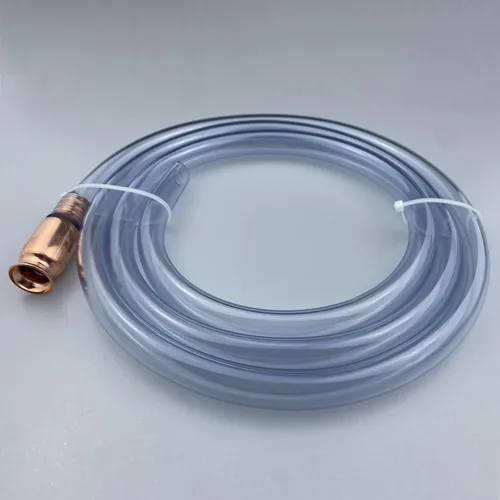 Miniatura 2 de Darnassus Bomba de Manguera de Sifón, Bomba Manual de Transferencia de Combustible para Gasolina Gas Aceite Combustible Petróleo Diésel Fluido Agua