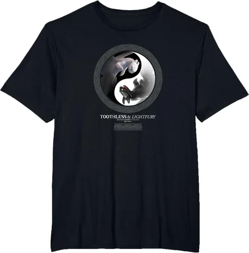 Miniatura 33 de Cómo entrenar a tu dragón 3 Yin Yang Dragon Camiseta