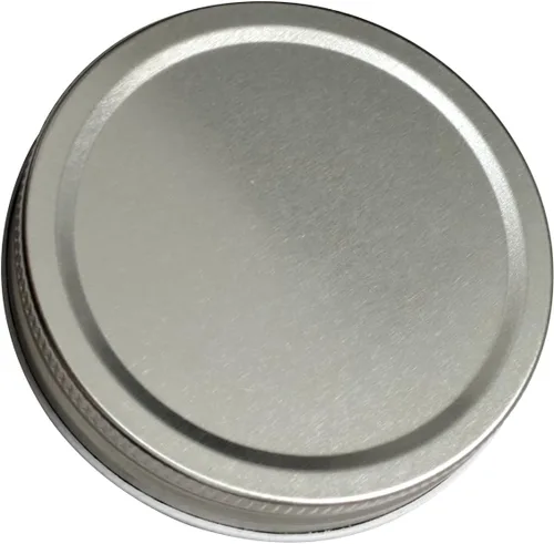 Miniatura 4 de Paquete de 12 tapas para tarros Mason de boca regular, a prueba de fugas y seguras (12, boca regular)