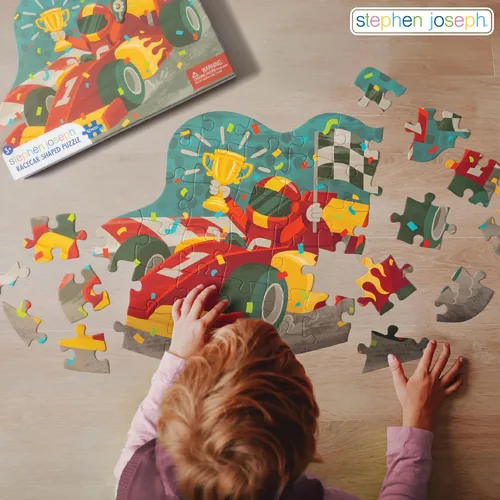 Miniatura 2 de Stephen Joseph, rompecabezas en forma de puzzle, 40 piezas preescolar, conejito