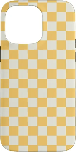 Miniatura 20 de Funda con patrón clásico de cuadros amarillo para iPhone 11