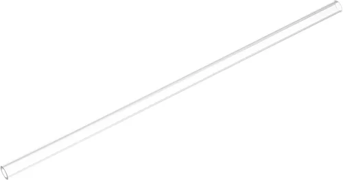 Miniatura 20 de uxcell 2 tubos rígidos transparentes de 0.157 in (5/32 pulgadas) de diámetro interior x 0.236 in de diámetro exterior x 1 pie de longitud tubo